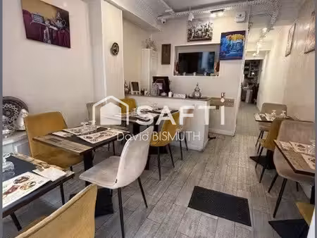 à vendre – fonds de commerce restaurant avec extraction de 400 – paris 17e