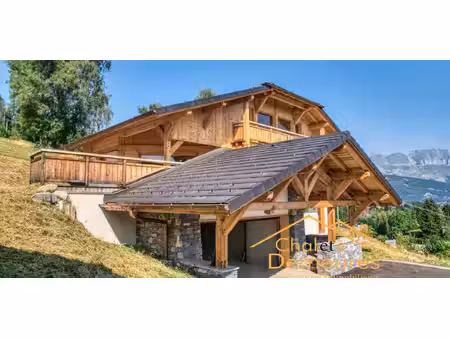 chalet avec vue panoramique combloux (74)