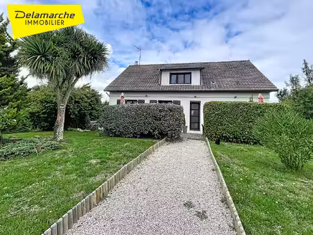 10 min granville (50400) maison 5 pièces sur sous-sol avec terrain à vendre à saint jean d