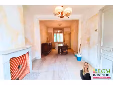 maison 1930 à rénover – 130 m² – 4 grandes chambres – jardin - secteur dampierre