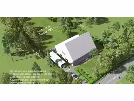 terrain à bâtir à vendre à keerbergen pour € 380.000
