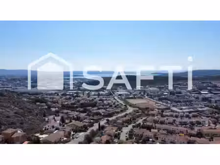 terrain viabilisé avec vue - 270m2 - narbonne