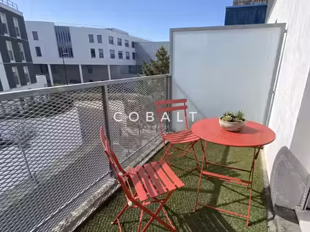 appartement t2 de 44 m2 avec balcon