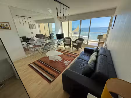 appartement la baule les pins face mer 3 pièce(s) 52.56 m2