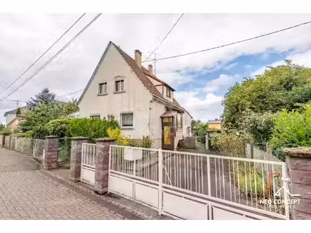 maison à rénover totalement – 9 69 ares avec potentiel constructible – bischwiller