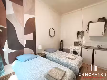 studio 14 m² -secteur gare saint roch