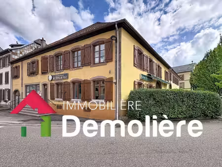 bel immeuble bar/restaurant + 3 appartements
