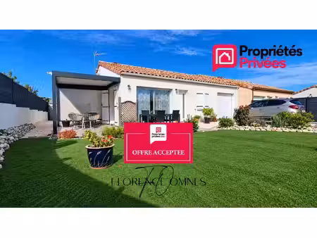 exclusivite à lavalette - maison contemporaine de 2023 - 85 m² - 3 chambres - garage