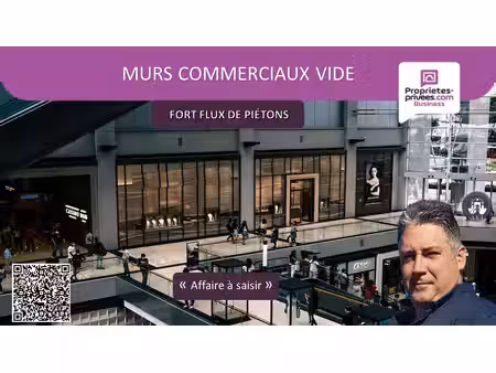 pont d ain - murs commerciaux 282 m²  local libre avec parking
