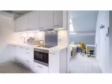 location meublée appartement 1 pièce 26 m² à paris 17ème (75017)  1 000 €