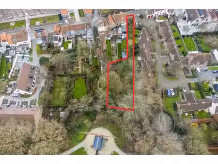 uniek lot grond in centrum brugge met zicht op de kruisvest
