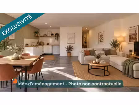 appartement 4 pièces - 3 chambres - belle vue