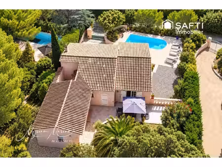 villa 6 pièces vue mer à saint-aygulf – piscine  terrasse et garage