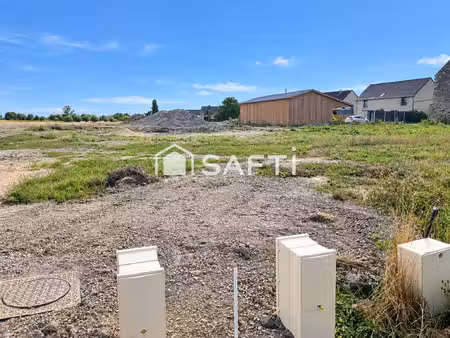 terrain constructible 462 m² viabilisé