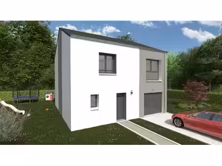 terrain avec maison neuve à vendre