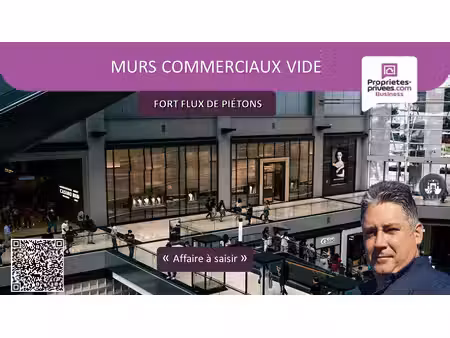 pont d ain - murs commerciaux 282 m²  local libre avec parking