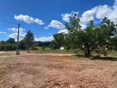 vente terrain neuf 970m2 aups - 120000 € - surface privée