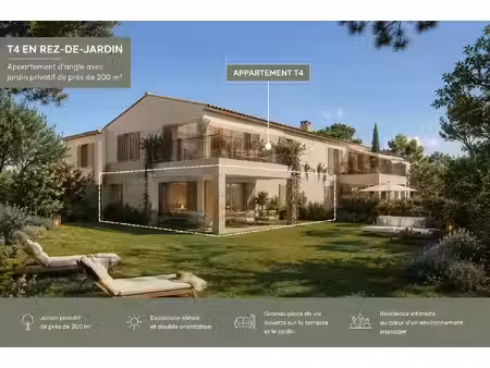 vente appartement 3 pièces 90 m² aix-en-provence (13100)