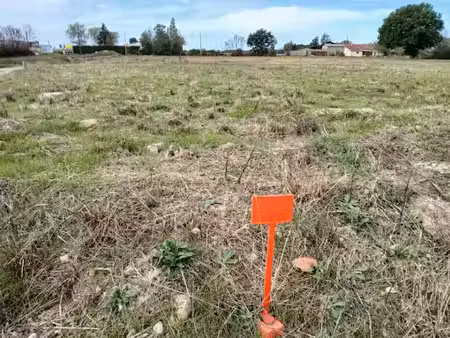 vente terrain 431 m² à vendrennes (85250)  46 500 €