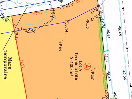 vente terrain 1 003 m²