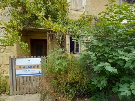 maison en pierres de 80m2 avec dépendance et jardinet