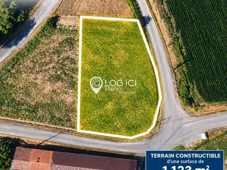 achat terrain 1 123m² riupeyrous 64160