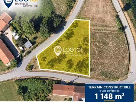 achat terrain 1 148m² riupeyrous 64160