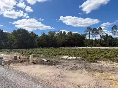 vente terrain 700 m² cestas (33610)