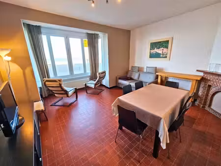 appartement avec vue mer frontale à vendre à de panne