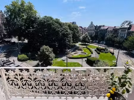 josaphat/bienfaiteurs : appartement 2 ch de 101m2 avec peb d