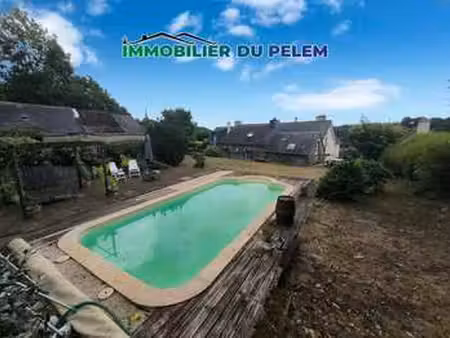 vente maison piscine à locarn (22340) : à vendre piscine / 208m² locarn