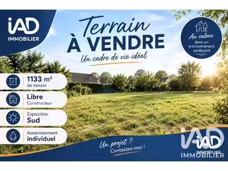 vente terrain 1133 m² presles-en-brie (77220)