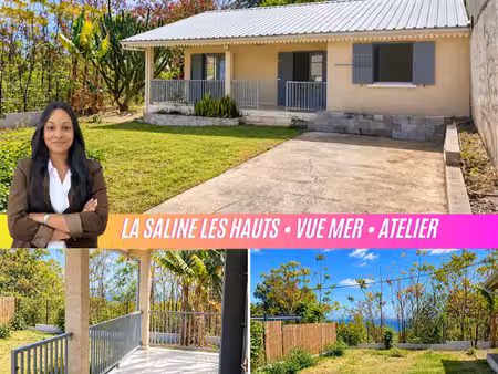 vue mer & fond d'impasse — maison t4 85 65 m² à louer  ateli