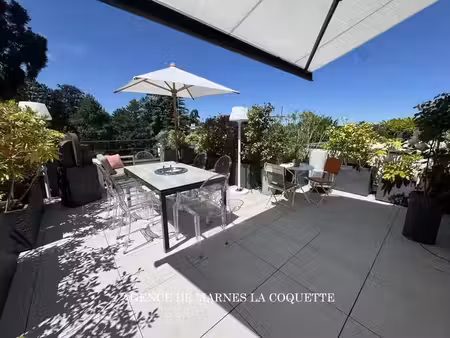 vente appartement 3 pièces 60 m² à ville-d'avray (92410)  735 000 €