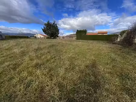 vente terrain 1319 m² à boulieu-lès-annonay (07100)  149 000 €
