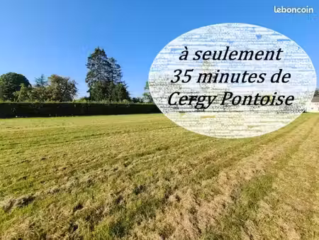 vente terrain 897 m² à cergy (95000)  60 000 €