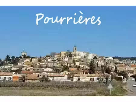 vente terrain 426 m² à pourrières (83910)  139 000 €