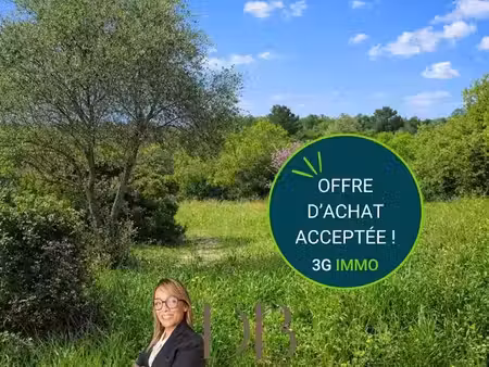 vente terrain 1462 m² à murviel-lès-montpellier (34570)  239 000 €