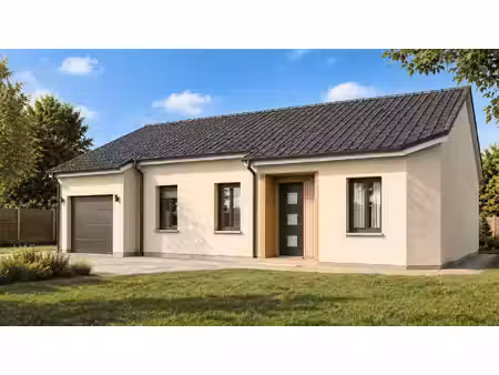 terrain avec maison neuve à vendre