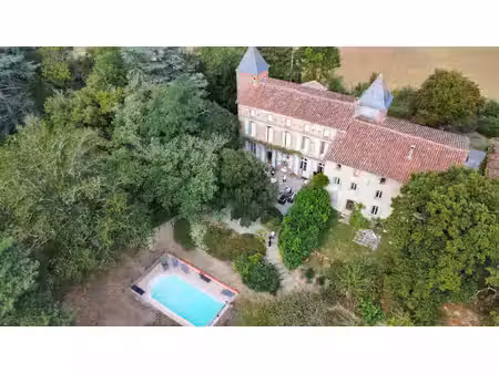 chateau de famille du 17e siècle en très bon état à vendre à