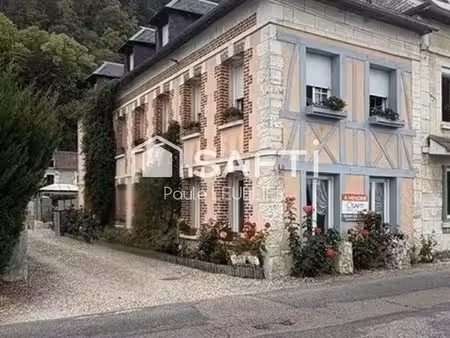 vue exceptionnelle sur la seine – maison de caractère 130 m² – 4 chambres – terrasse plein