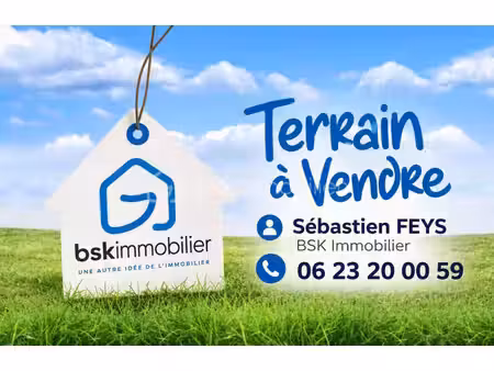 terrain en exclusivité à nomain