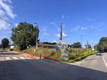 prachtig perceel bouwgrond van 7262 m² in bierbeek