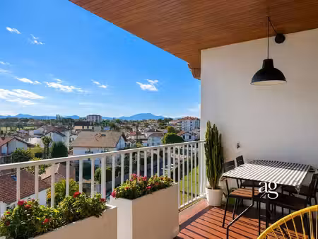 trois pieces en dernier etage avec terrasse & vue