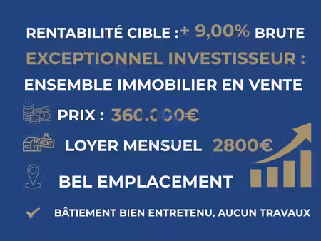 vente locaux professionnels 0 pièces 265 m² à voiron (38500)  360 000 €