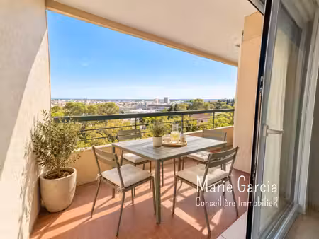 nîmes montaury – t2 bis 75 m²  2 terrasses