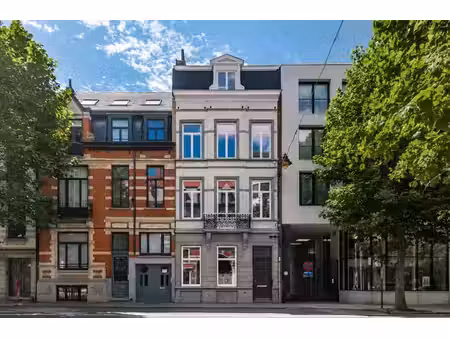 immeuble de rapport rénové – emplacement prime à ixelles