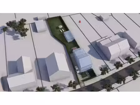 terrain à bâtir pour un lotissement de maisons jumelées à ve