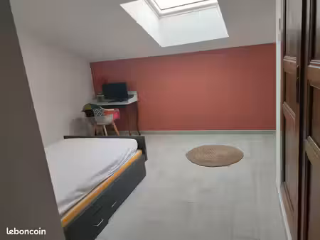 chambre dans maison partagee