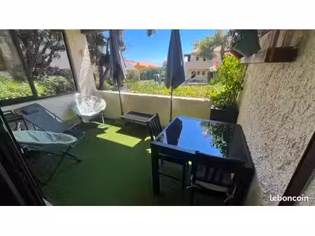 t2 à louer 6 mois à sausset les pins